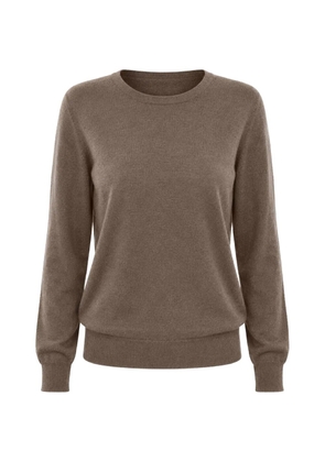 Malo crew-neck long-sleeve sweater - Brown