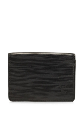 Louis Vuitton Pre-Owned 2015 Epi leather card holder - Black