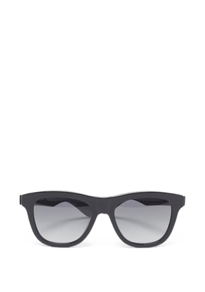 Alexander McQueen Pre-Owned AM0421S wayfarer sunglasses - Black