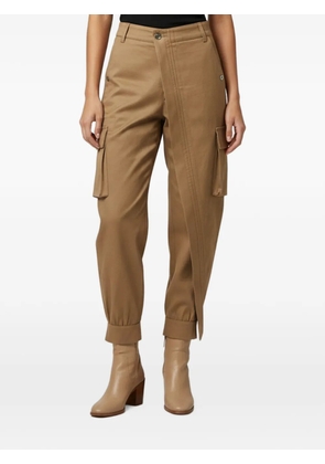 Louis Vuitton Pre-Owned gabardine zip-hem cargo pants - Neutrals