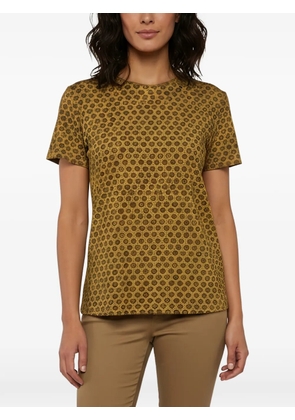 Burberry Pre-Owned graphic-print short-sleeved T-shirt - Yellow