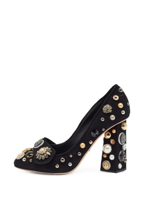 Dolce & Gabbana Pre-Owned block-heel pumps - Black