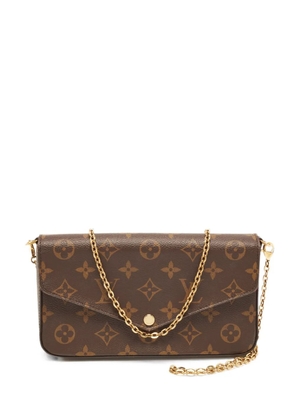 Louis Vuitton Pre-Owned 2020 Pochette Félicie clutch bag - Brown