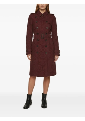 Burberry Pre-Owned double-breasted trench coat - Red