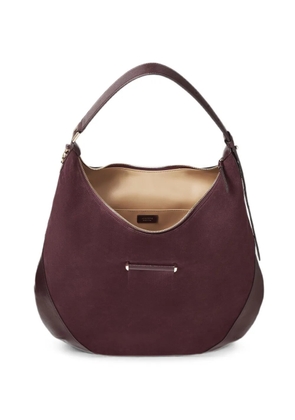 Jimmy Choo Bar panelled shoulder bag - Purple