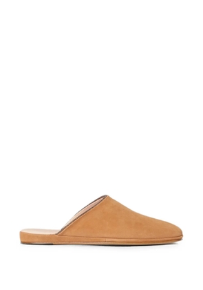 Fabiana Filippi suede slippers - Neutrals
