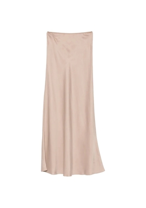 Fabiana Filippi satin-finish maxi skirt - Neutrals