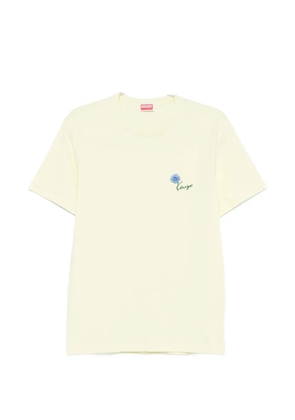 Kenzo logo-embroidered T-shirt - Green