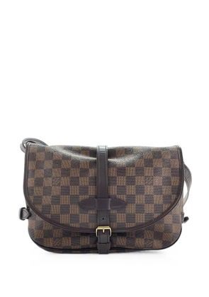 Louis Vuitton Pre-Owned 30 Saumur Damier Ebene cross body bag - Brown