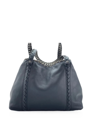 Bottega Veneta Pre-Owned Intrecciato leather tote bag - Black