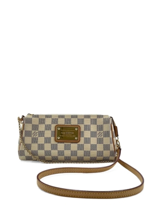 Louis Vuitton Pre-Owned Eva Damier Azur canvas shoulder bag - White