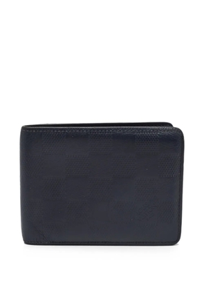 Louis Vuitton Pre-Owned 2018 Multiple Damier Infini wallet - Blue