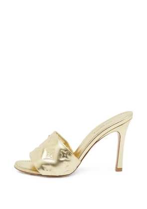 Louis Vuitton Pre-Owned Revival Monogram leather sandals - Gold