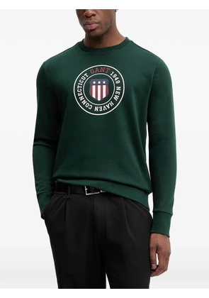 Gant circular motif sweatshirt - Green