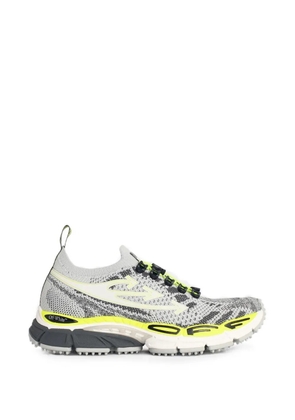 Off-White Arrows-motif knit sneakers - Grey