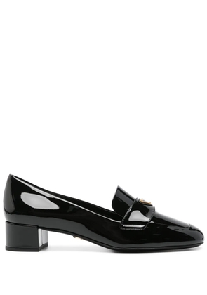 Prada 35mm patent-leather pumps - Black