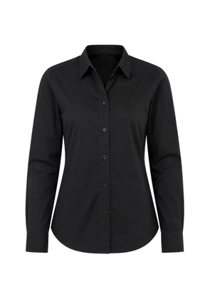 Diesel Gisey embroidered-collar shirt - Black