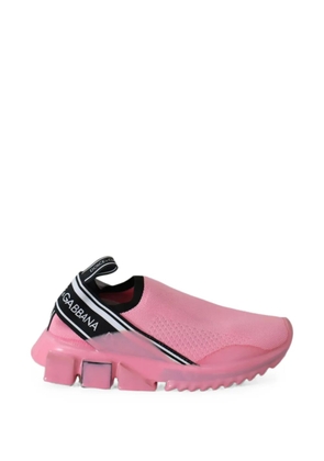 Dolce & Gabbana Sorrento knitted slip-on sneakers - Pink