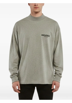 Fear Of God logo-print long-sleeve T-shirt - Grey