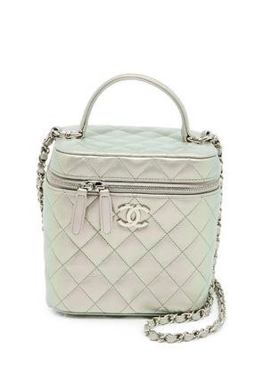 CHANEL Pre-Owned Vanity Case metallic crossbody bag - Silver