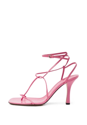 Bottega Veneta Pre-Owned ankle-strap heeled sandals - Pink