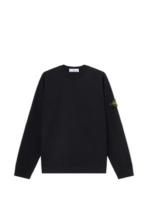 Stone Island logo-patch sweatshirt - Black