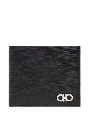 Ferragamo Gancini bifold wallet - Black