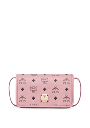 MCM medium Aren Visetos shoulder bag - Pink