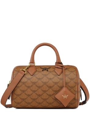 MCM small Ella Boston tote bag - Brown