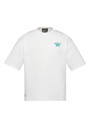 MCM x SNIPES rhinestone logo-print T-shirt - White