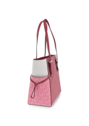 Michael Kors large Voyager monogram-print shoulder bag - Pink