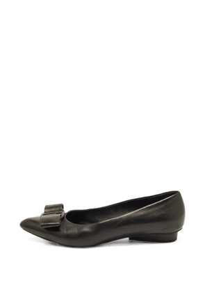 Ferragamo Pre-Owned Viva Bow ballet flats - Black