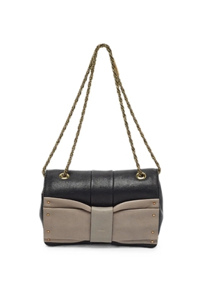 Chloé Pre-Owned June bow shoulder bag - Black