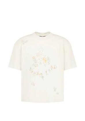 Nahmias Scribble graphic-print T-shirt - White