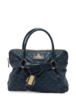 Marc Jacobs Vintage Bruna quilted leather tote bag - Blue