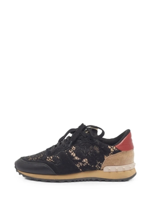 Valentino Garavani Pre-Owned Rockrunner lace-up sneakers - Black