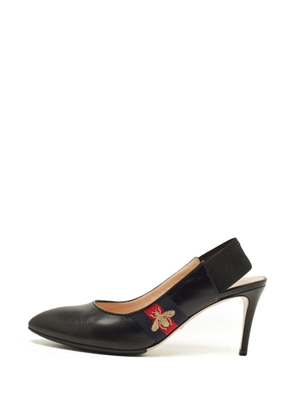 Gucci Pre-Owned Sylvie heeled pumps - Black