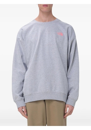 The North Face graphic-print cotton sweater - Grey