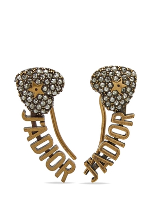 Christian Dior Pre-Owned J'Adior heart earrings - Gold