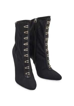 Giuseppe Zanotti Vintage Janice mesh-panel ankle boots - Black