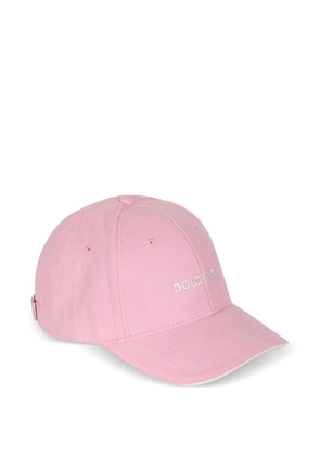 PARAMIDONNA embroidered-detail cap - Pink