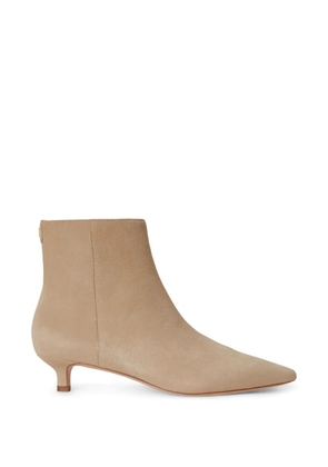 Lauren Ralph Lauren Francesca pointed-toe ankle boots - Neutrals