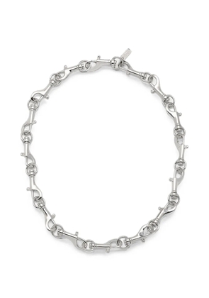 YOJ lobster-clasp necklace - Silver