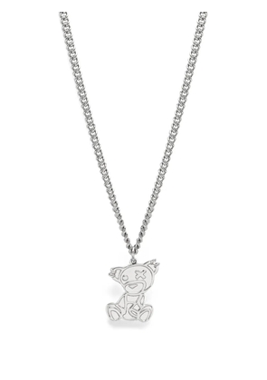 YOJ Teddy curb-link necklace - Silver