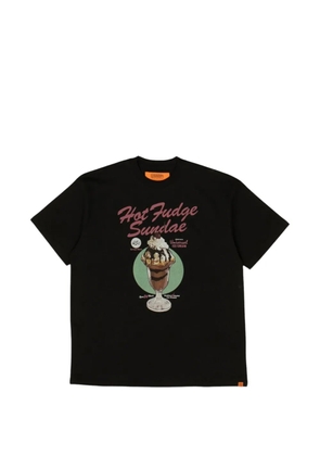 UNIVERSAL OVERALL graphic-print T-shirt - Black