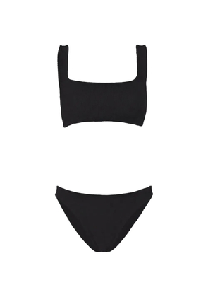 Hunza G Xandra crinkle-effect bikini - Black