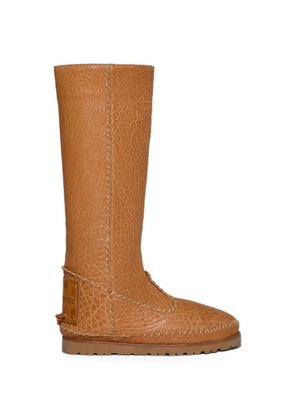 DSQUARED2 Camping whipstitch-trim boots - Brown