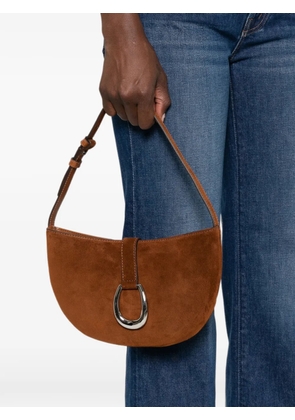 STAUD Harlow horseshoe-buckle shoulder bag - Brown