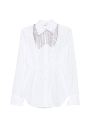 Sportmax crystal-detail shirt - White