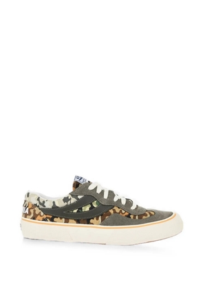 Superga camouflage-print low-top sneakers - Green